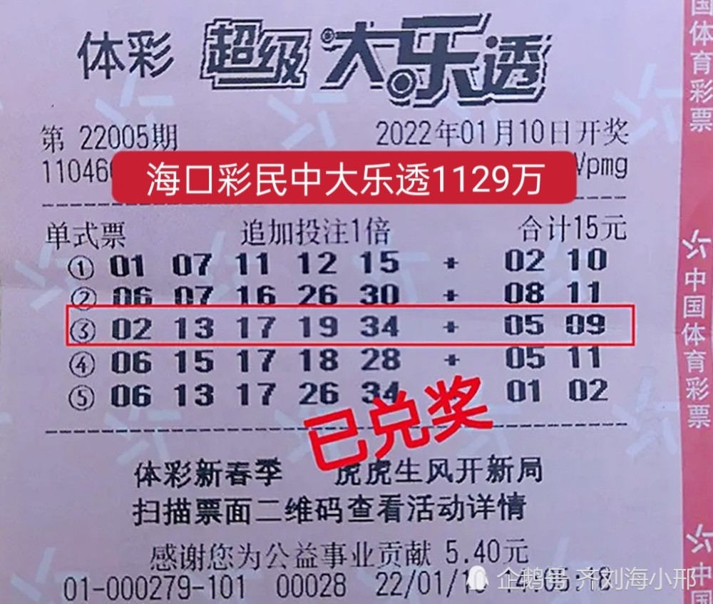 在22005期大乐透一等奖全国开出了16注,其中海南中得一注基本追加大奖