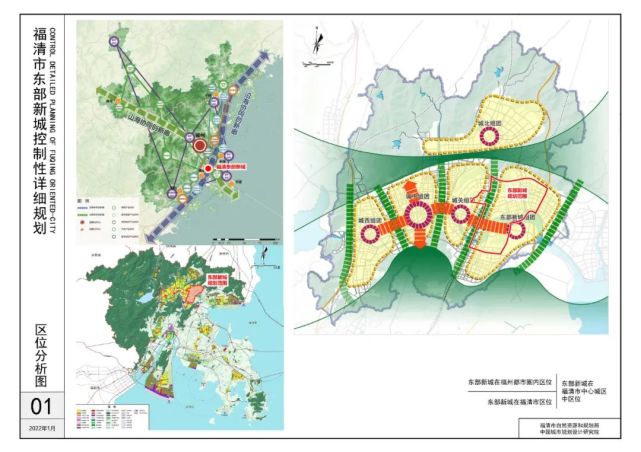 福清东部新城规划建城际轨道