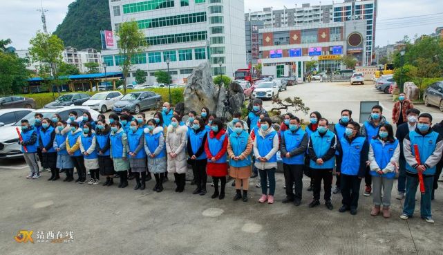 2022年贺岁微电影《一路有你》开机仪式在靖西市医疗保障局举行