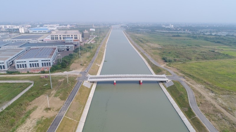 新孟河延伸拓浚金坛区境内河道工程全线完成通水验收