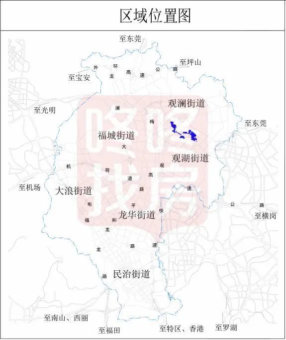 12月6日,龙华区城市更新和土地整备局发布《观湖街道观湖北产业片区