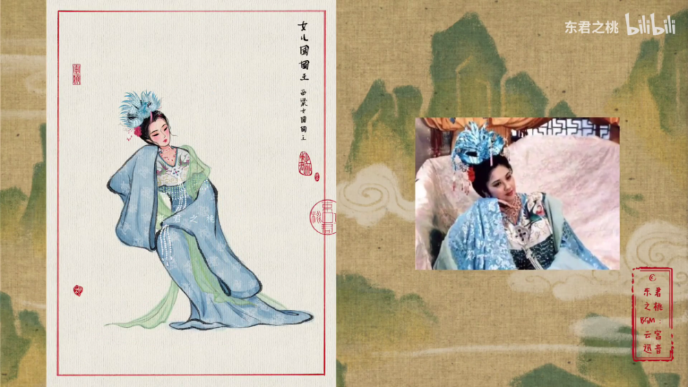 90后女生手绘还原86版西游记20位美人网友们看完后在线催更
