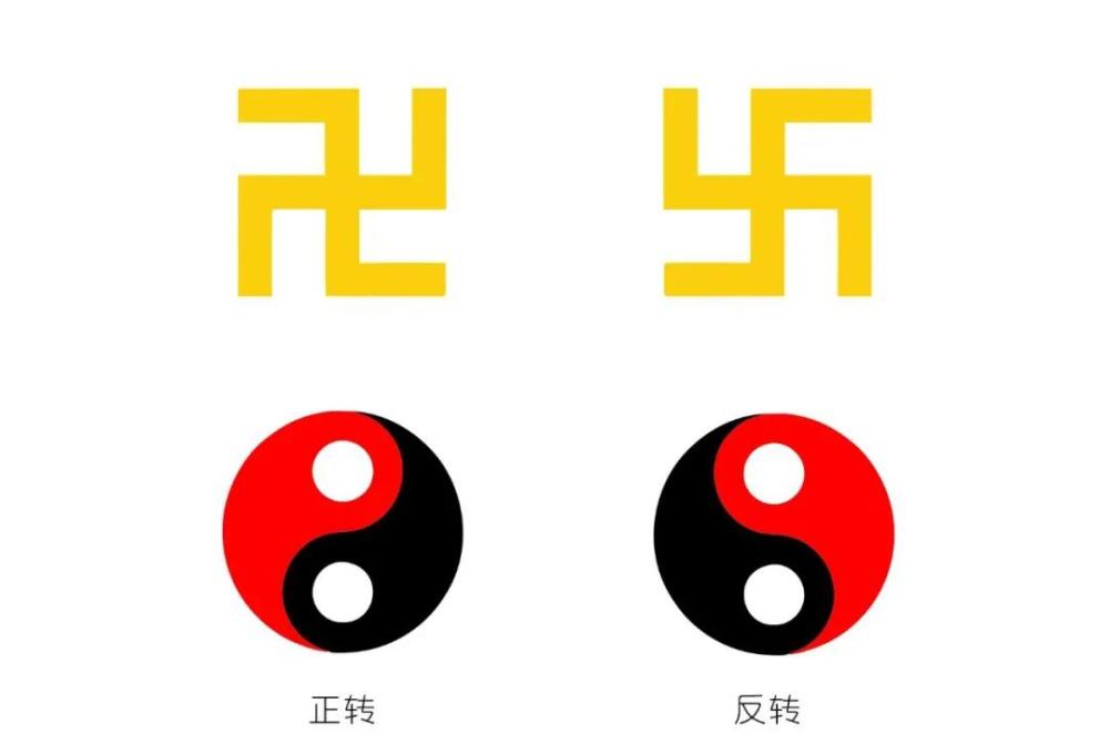 说说佛道的标志万字符和阴阳鱼