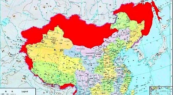 中国地图为什么像一只公鸡深析地图形成历史过程
