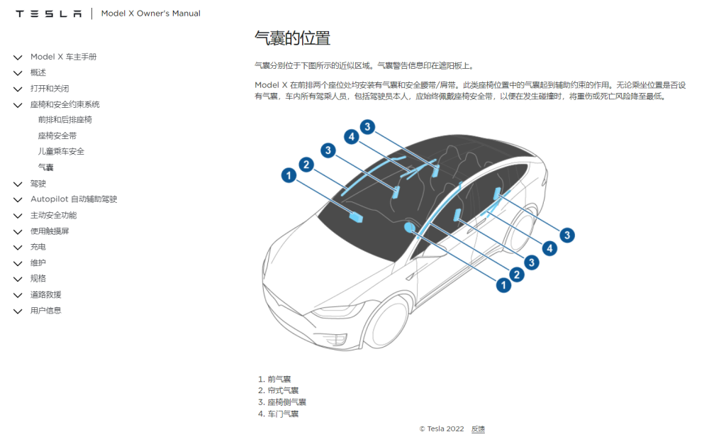 中规model3无膝部气囊特斯拉玩双标还是真实在