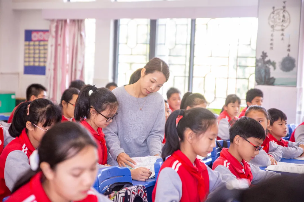 双减典型长湴小学实施三课提质工程深化劳动教育实践
