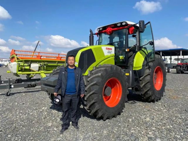 《看看用户怎么说》科乐收(claas)axion 2504拖拉机,新疆大马力拖拉机