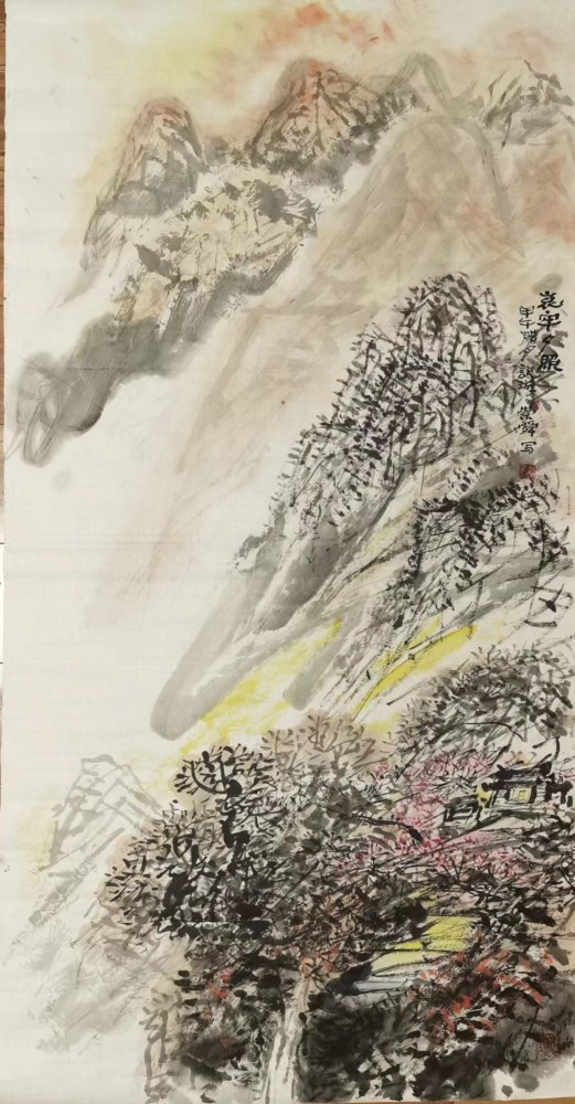 诗意参造化翰墨写乡情周崇舜山水画赏读