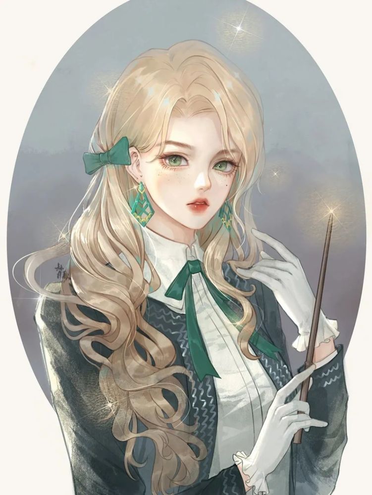 纽特 赫奇帕奇 獾院卢娜 鹰院女孩 哈利波特马尔福 斯莱特林 蛇院