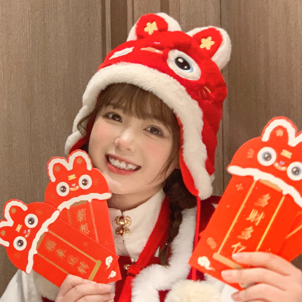 头像红色系女头像5新年篇