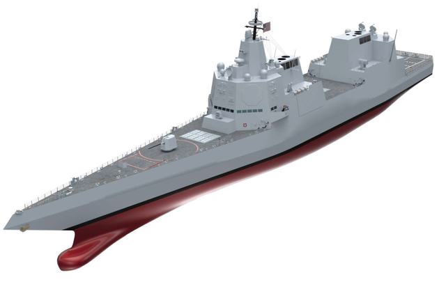 ddg1000不香了美国海军研制新一代激光炮大驱咋这么像055