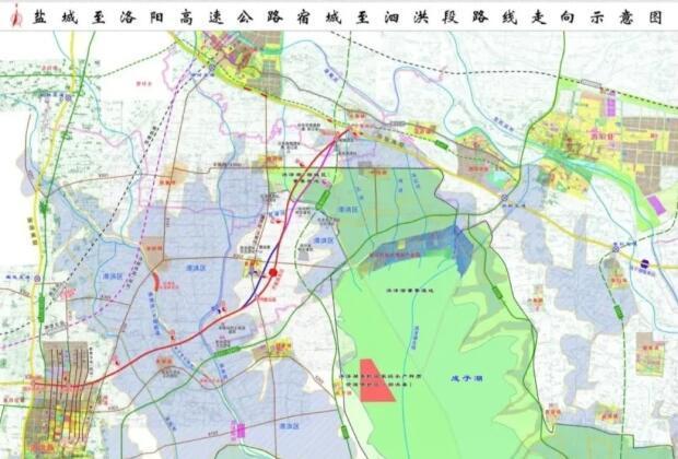 江苏建一条约38公里长的高速将实现盐洛高速全线贯通就在宿迁