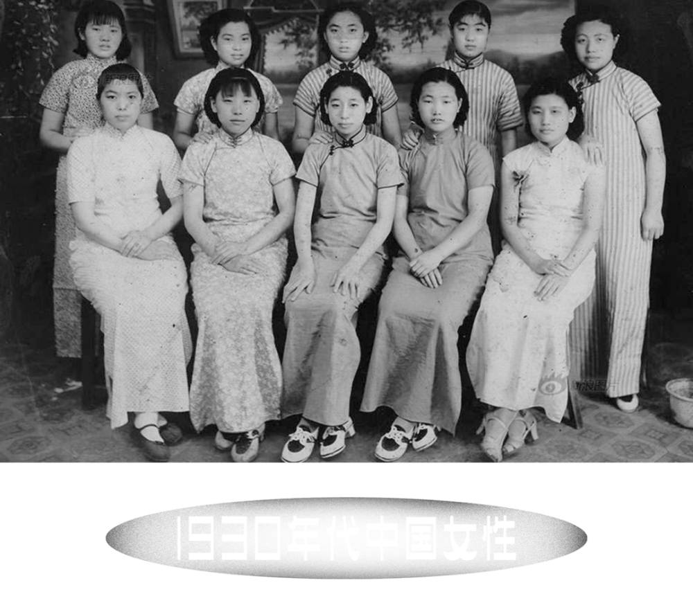 在新思潮,新风气的影响下,辛亥革命后,大批中国女性放开了被裹住的