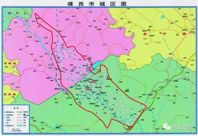 关于禁止使用靖西市城区道路作为教学训练道路的通告