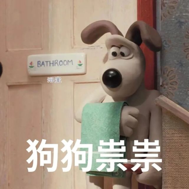 表情包|超级无敌掌门狗 gromit格洛米表情包