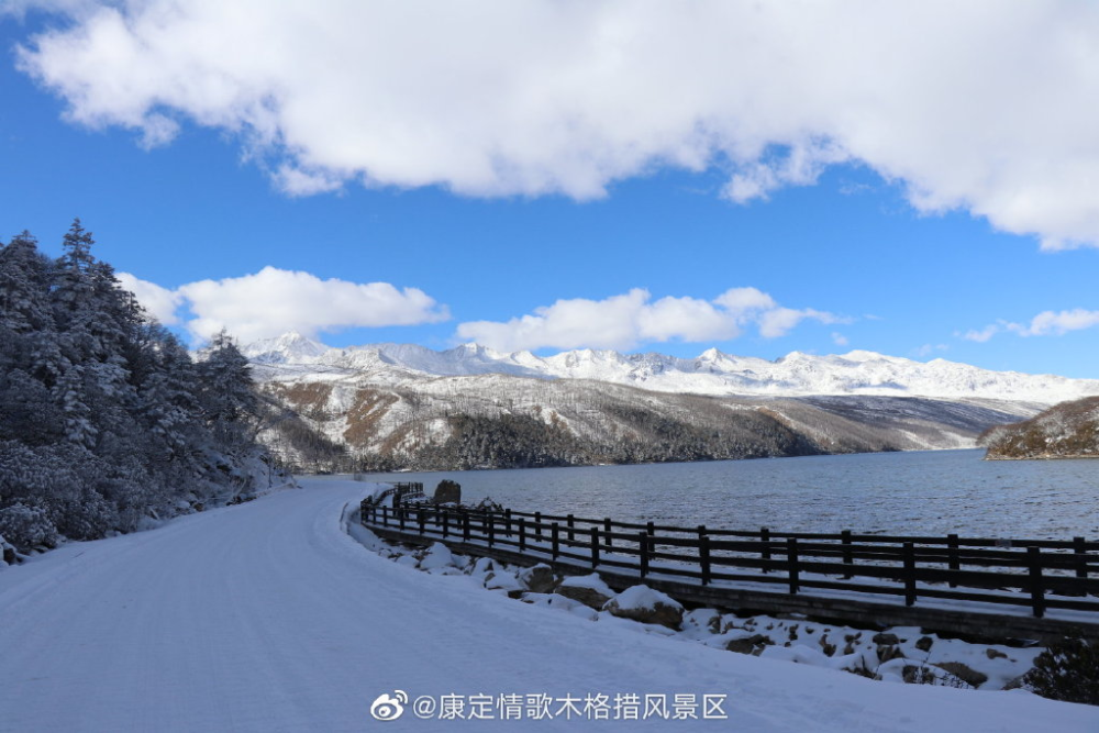 1h直达康定新都桥高速开建观雪山穿越彩林川内又一进藏景观大通道来了