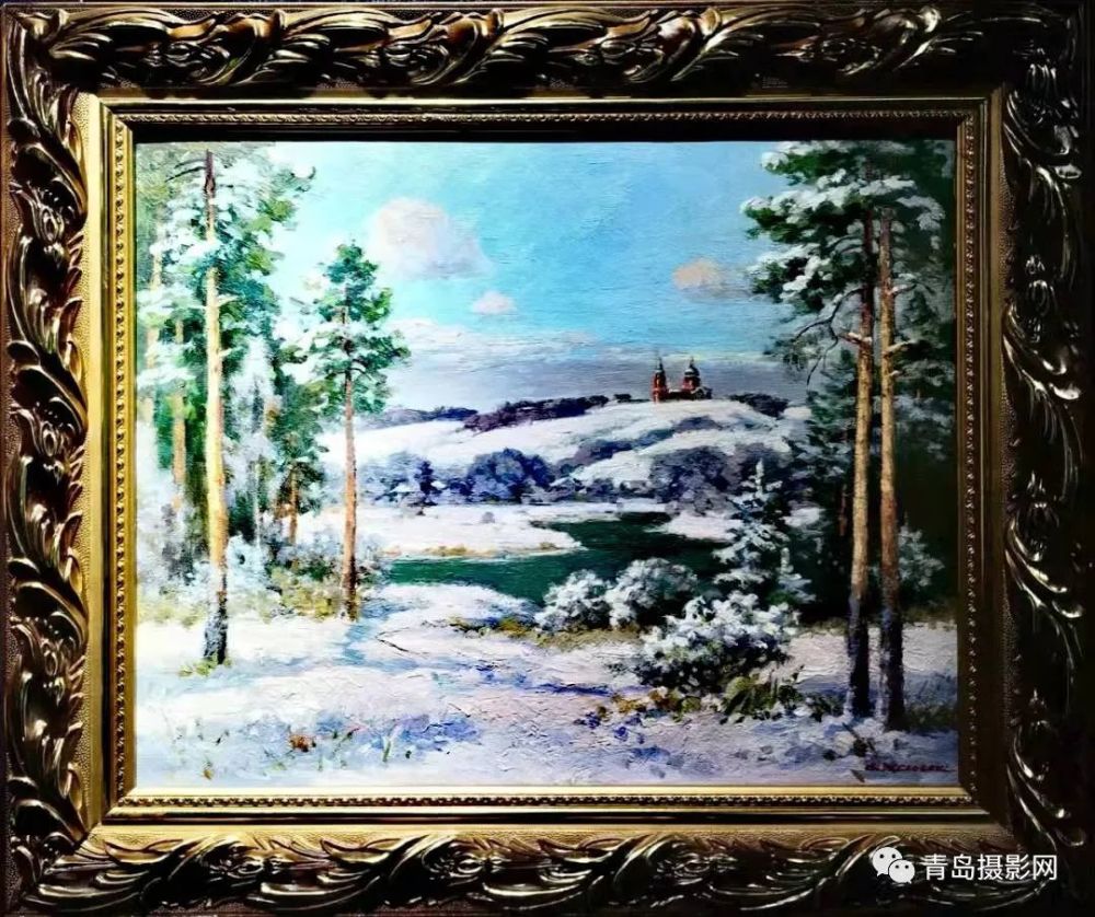 以上摄影/曹延亮本次展出的俄罗斯油画,均出自俄罗斯知名画家,其中既