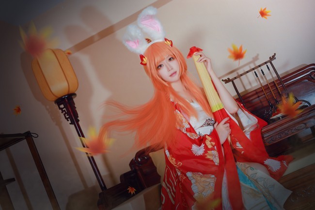 王者荣耀惊鸿舞公孙离cosplay