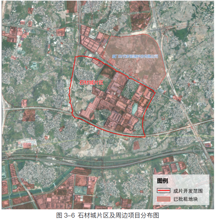 片区开发完成后,将以毗邻新型动力电池总部基地这一重大项目的优势,借