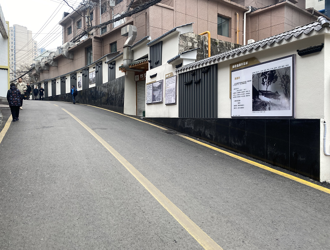 潮有烟火气有年轻范儿的城建文化体验街区背街小巷焕然一新