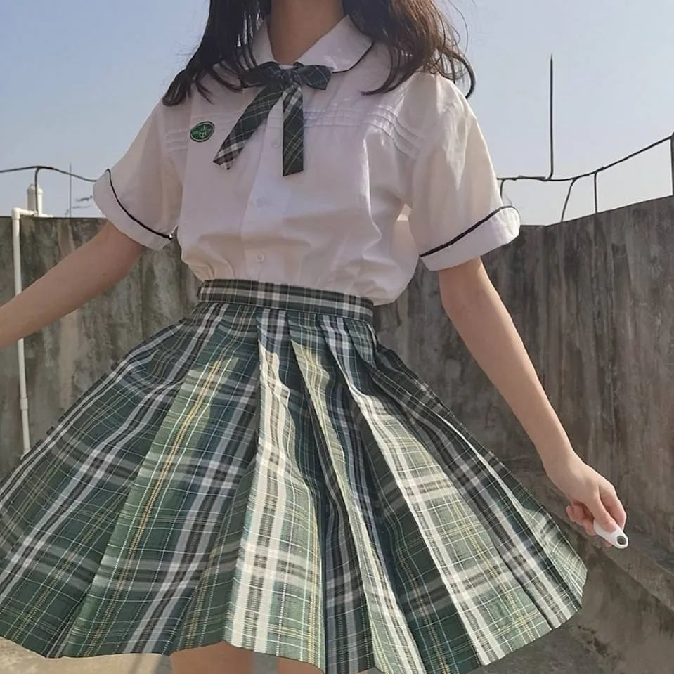 女生部位头像jk格裙水手服洛丽塔