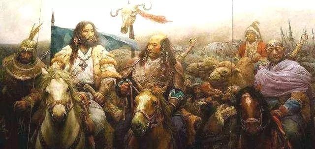 公元360年,可汗巴兰姆巴尔率领下,匈奴人进入阿兰聊.