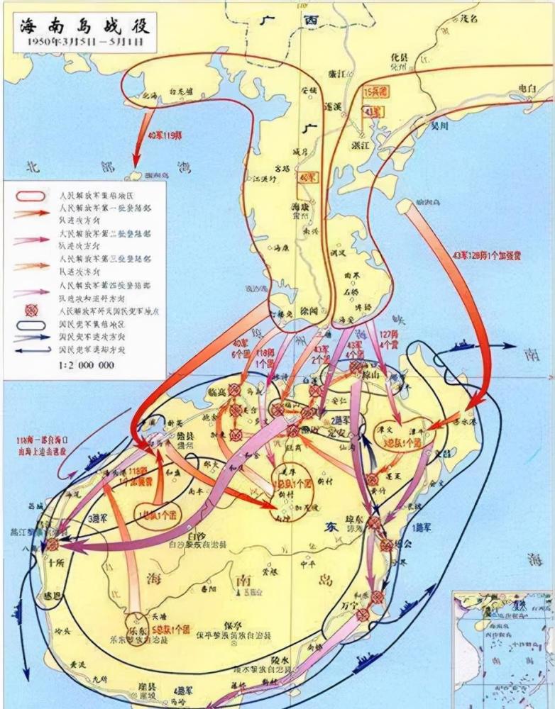 1949年建国后还有几个省未解放国民党仍有百万军队在大陆