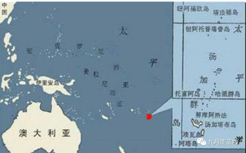 陆地面积747平方公里,水 汤加的地理位置面积25.9万平方公里.