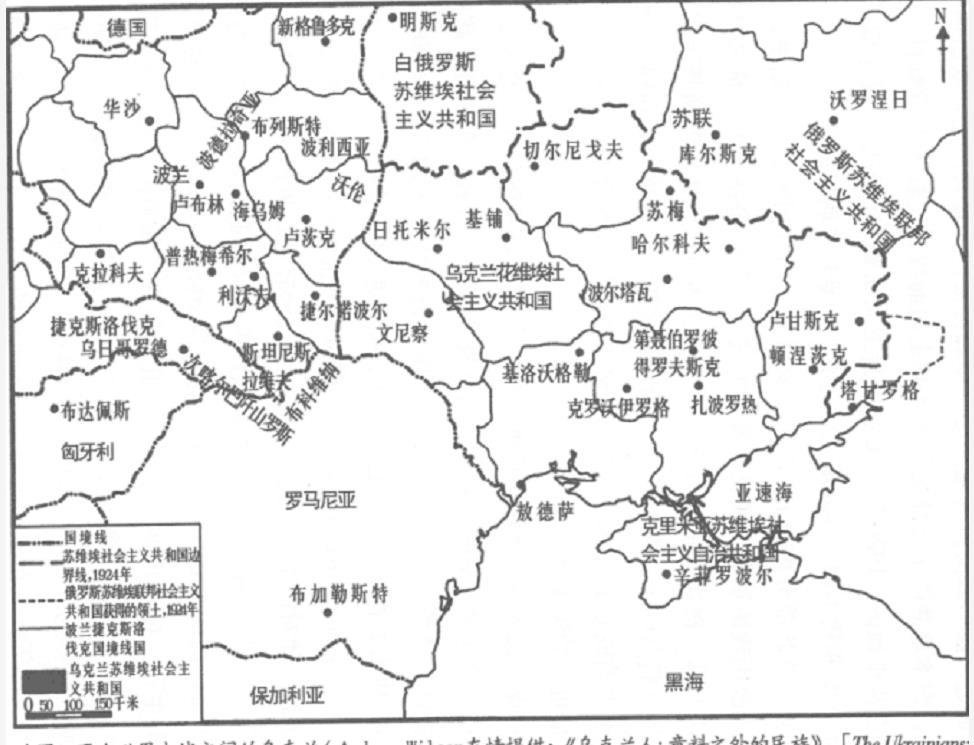 而加利西亚和沃伦州,则是被西方邻国波兰的控制.