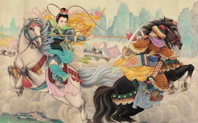 有个京剧叫《穆桂英挂帅》,讲的就是穆桂英的故事.