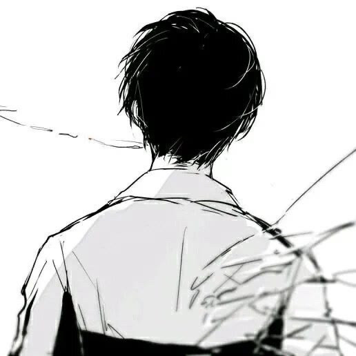 黑白系动漫男头