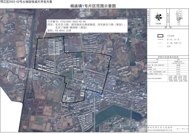 涉及18个片区!扬州新一批土地征收方案曝光!有你家吗?