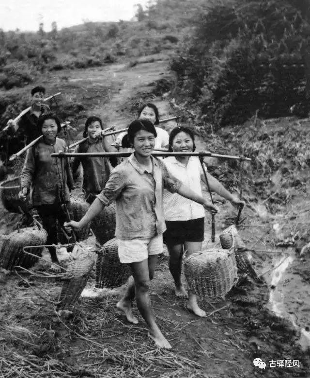 还有多少井陉人记得当年生产队那种热火朝天的劳动场面