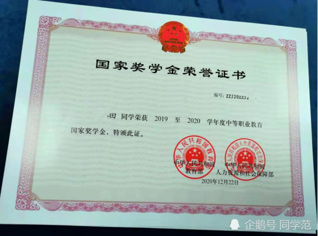 又一国家级奖学金名单公布共19985名学生获奖31个省市都有份