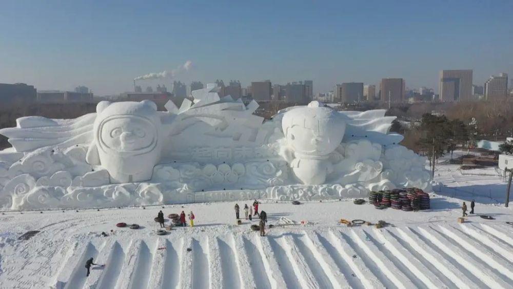 冬奥在北京体验在吉林长春世界雕塑园冰雪乐园助力冬奥解锁冰雪的n种