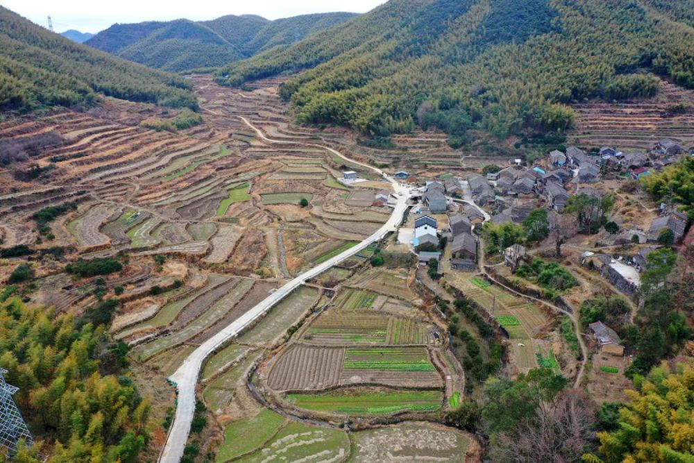 宁波市奉化区尚田街道有个村庄名叫山登村地处薄刀岭