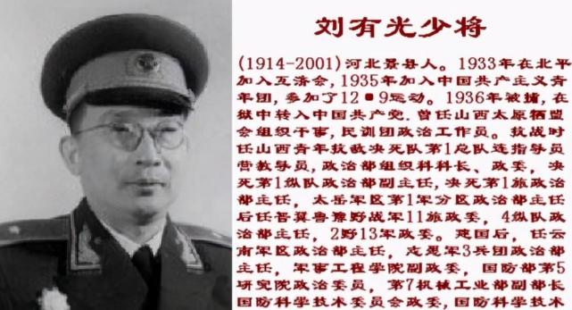 其中一位是开国少将:刘有光.