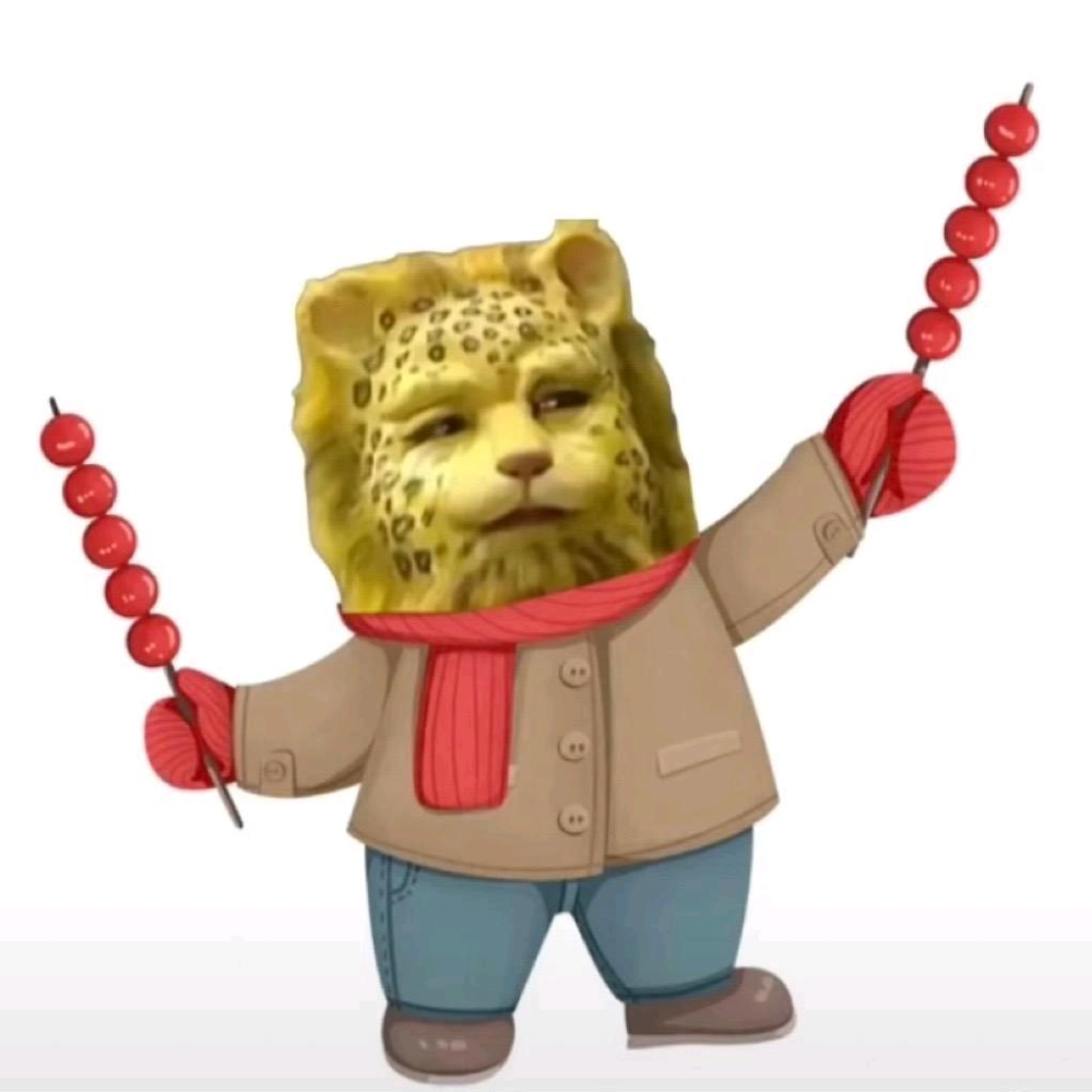 谁会拒绝可爱又暴富的金钱豹头像呢