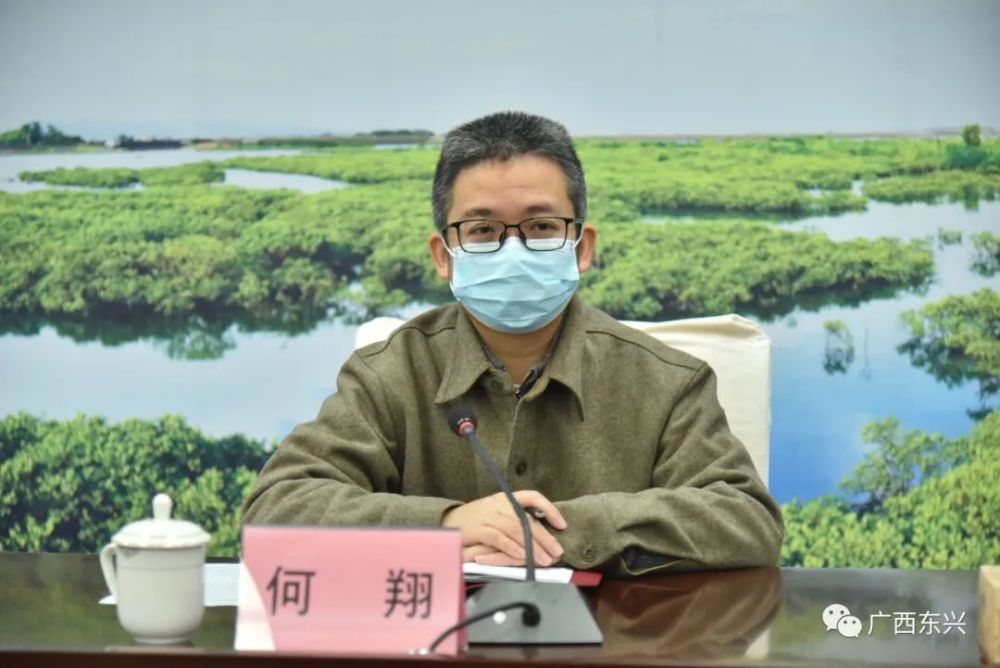 进一步抓好当前疫情防控工作的落实,防城港市委常委,东兴市委书记何翔
