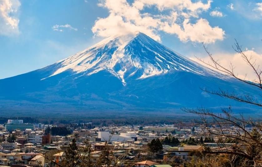 日本一座休眠中的活火山一旦火山爆发对日本来说是大灾难了