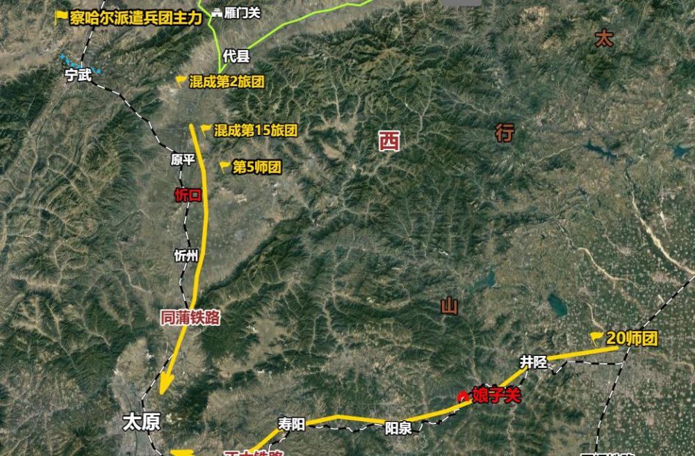 卫立煌忻口会战功亏一篑阎锡山为何不派重兵把守娘子关
