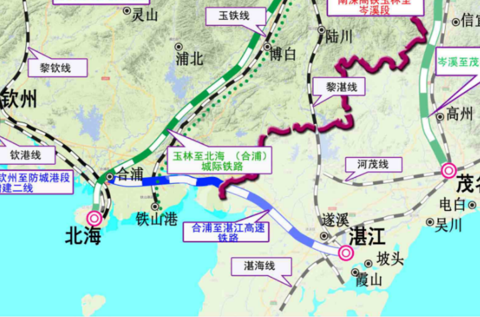 这27条铁路进展到这一步了合湛高铁今年或又无缘开工