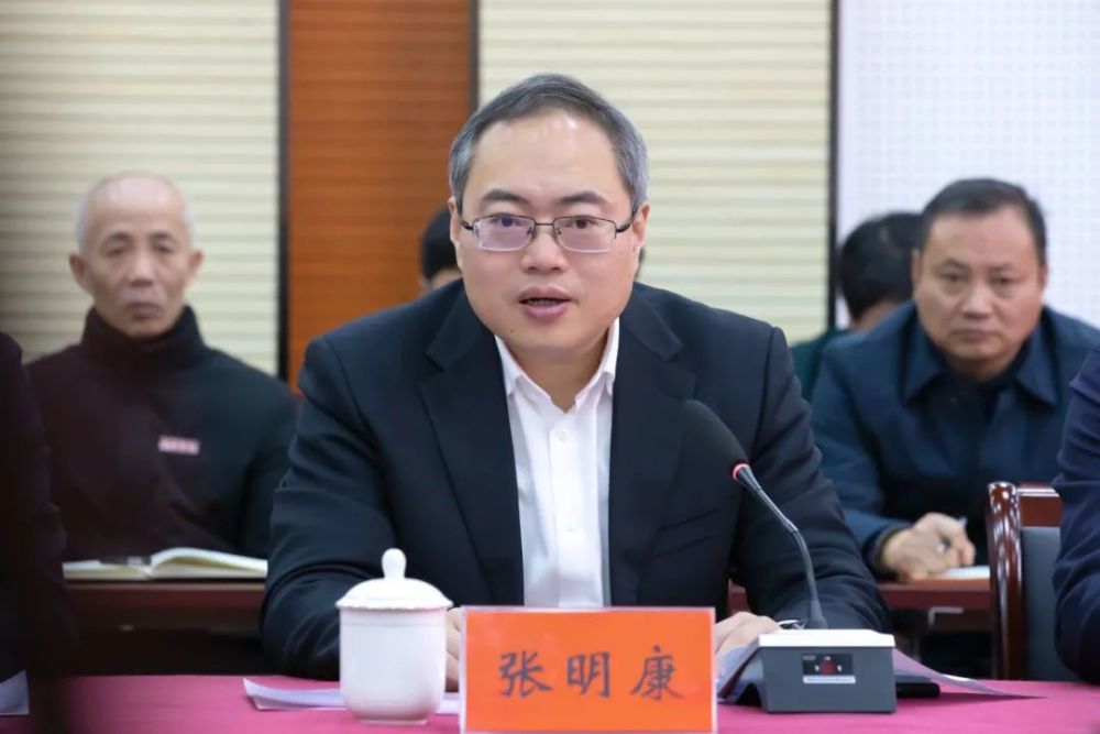 宿迁市委常委,常务副市长张明康,苏州大学党委书记江涌,苏州大学党委