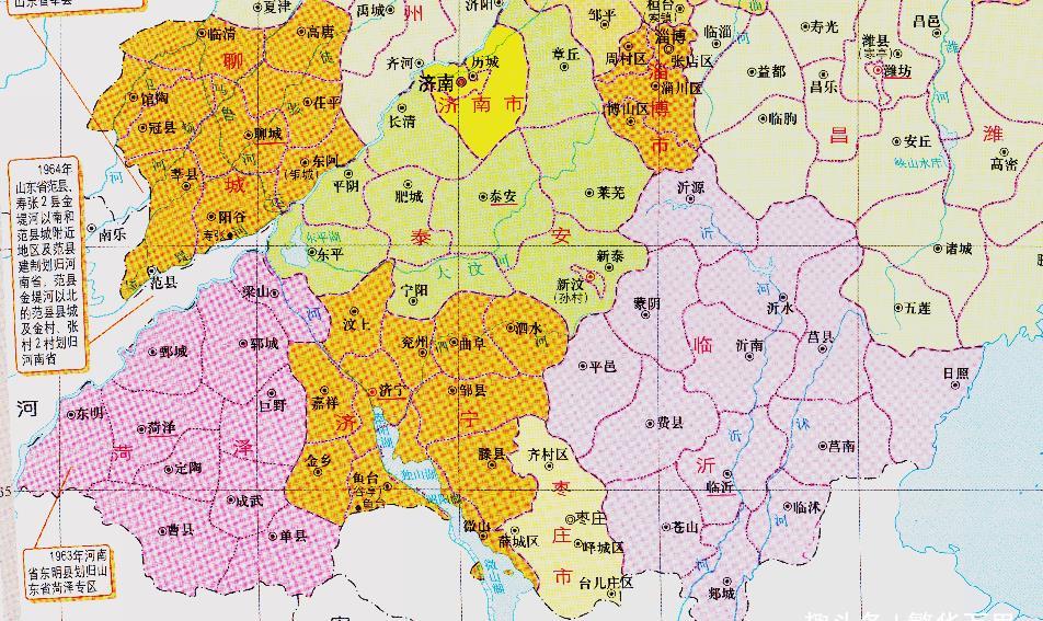 山东省的行政区划调整1961年为何全省增加了28个县