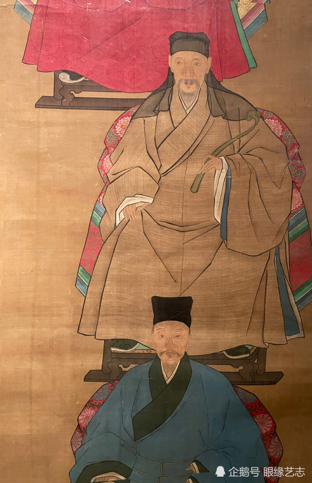 影像【明王世影像(局部)影像【明王世影像(局部)高僧文士明代肖像