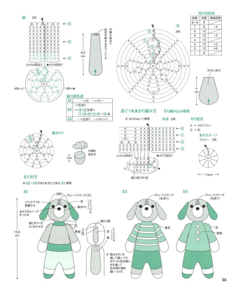 钩到手软的超强悍钩针狗狗编织教程合集爱狗人士请注意查收