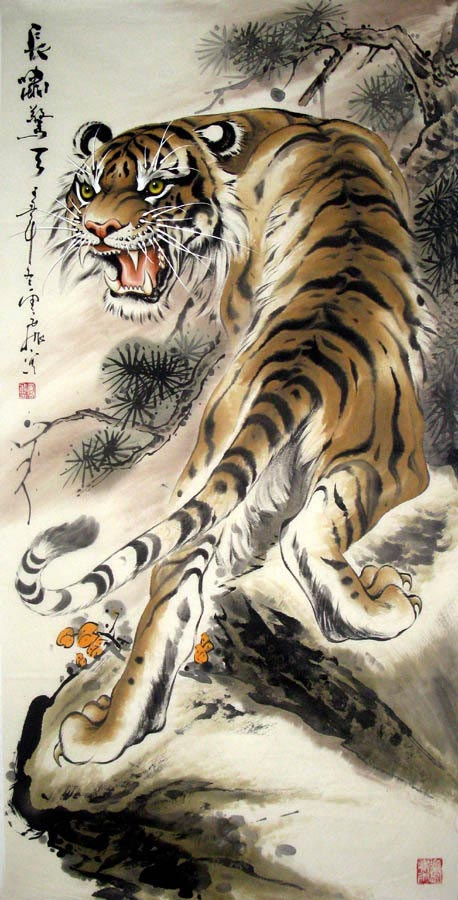 送您36幅猛虎图!虎虎生威!