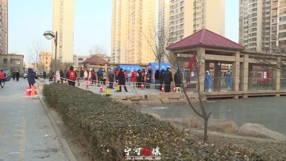 关键时刻不分你我来到这里就是宁河人同心抗疫飞地情深