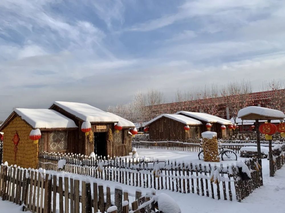 不二之选~这个冬天已正式对外开放山里各庄冰雪节……雪场,冰场,雪乡