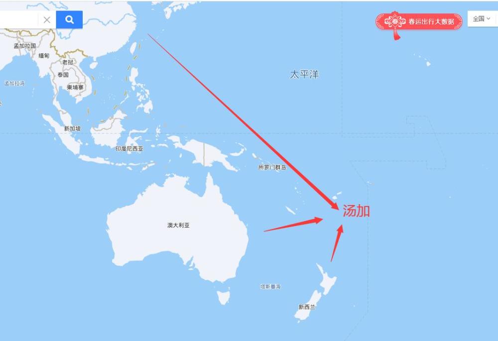 中国距汤加1万多公里是澳大利亚3倍为什么第一批援助来自中国
